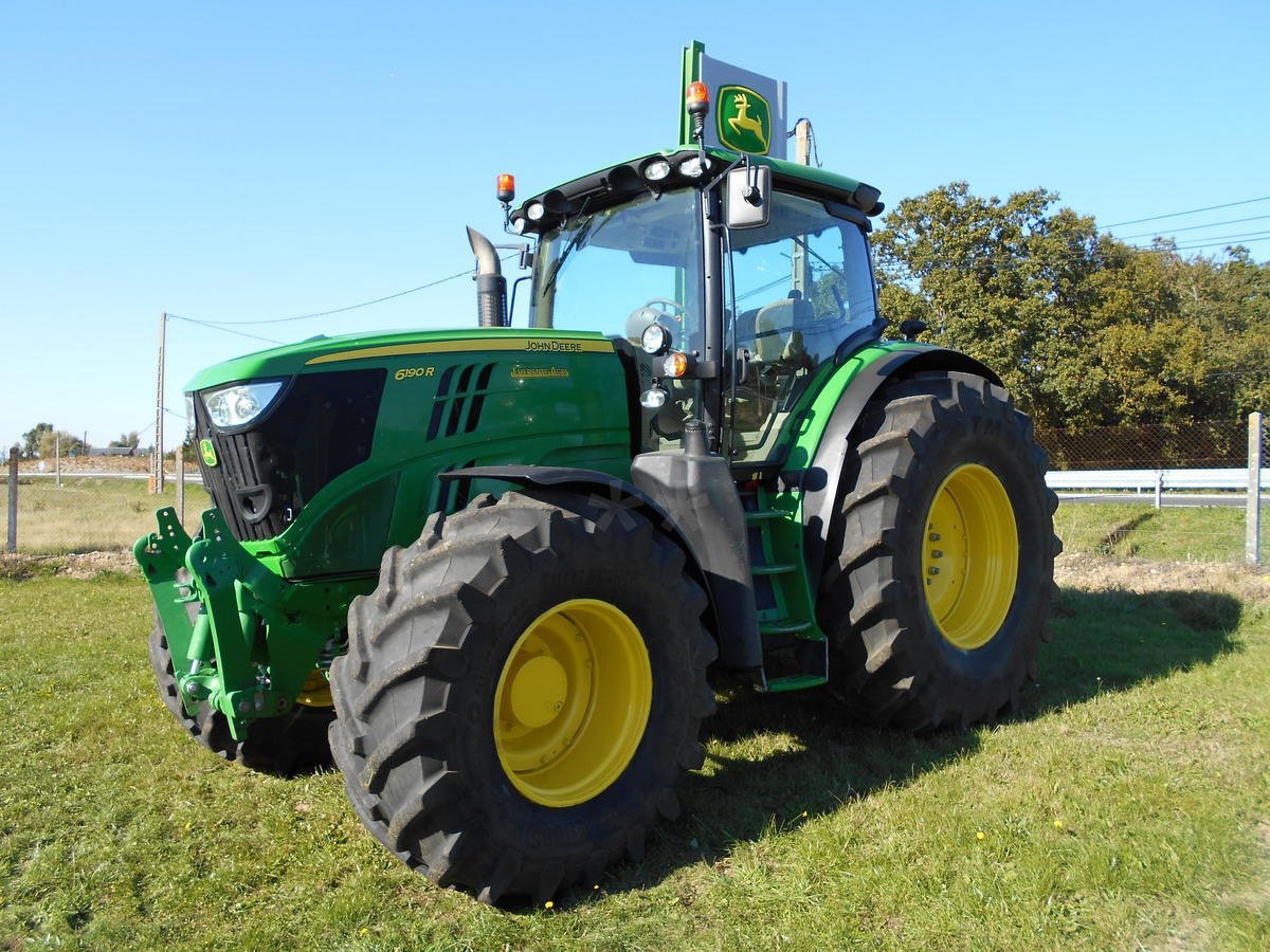 Tracteur agricole John Deere 6190R à vendre sur Lhermite Agri