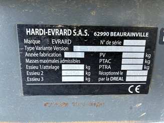 Pulvérisateur traîné Evrard Météor 4200 - 15