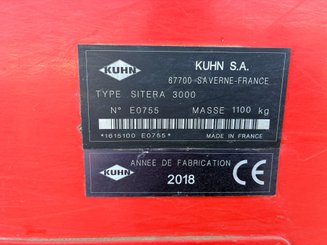 Combiné de semis Kuhn HRB 302 + SITERA 3000 - 11