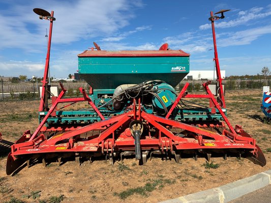 Combiné de semis Kuhn HR 4004 D + SPI Reguline Sulky - 1