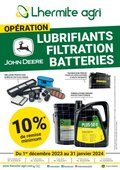 OPERATION LUBRIFIANTS, FILTRES ET BATTERIES JOHN DEERE