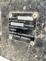Pulvérisateur automoteur Artec R 40 - 8