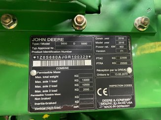 Moissonneuse batteuse John Deere S 680 - 5