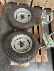 Broyeur, épareuse - autre Kuhn Roues de contrôle de la hauteur pour RM 320 - 1