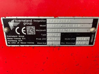 Distributeur d'engrais Kverneland Exacta TL - 8