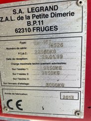 Benne agricole Legrand 16T - 6