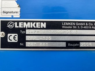 Combiné de semis Lemken Zirkon 10/300 + Saphir 7/300 - 8