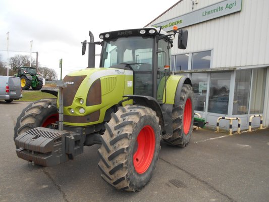 Tracteur agricole Claas Ares 657 ATZ - 1